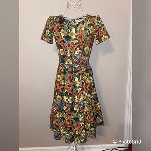 NWOT lularoe pattern dress XS